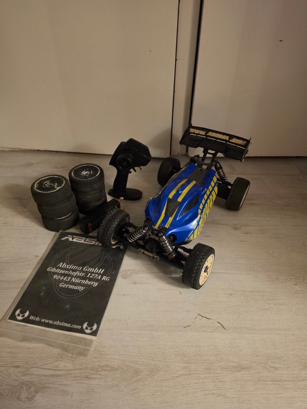 electro rc buggy, Elektro, Gebruikt, Auto offroad, Ophalen of Verzenden