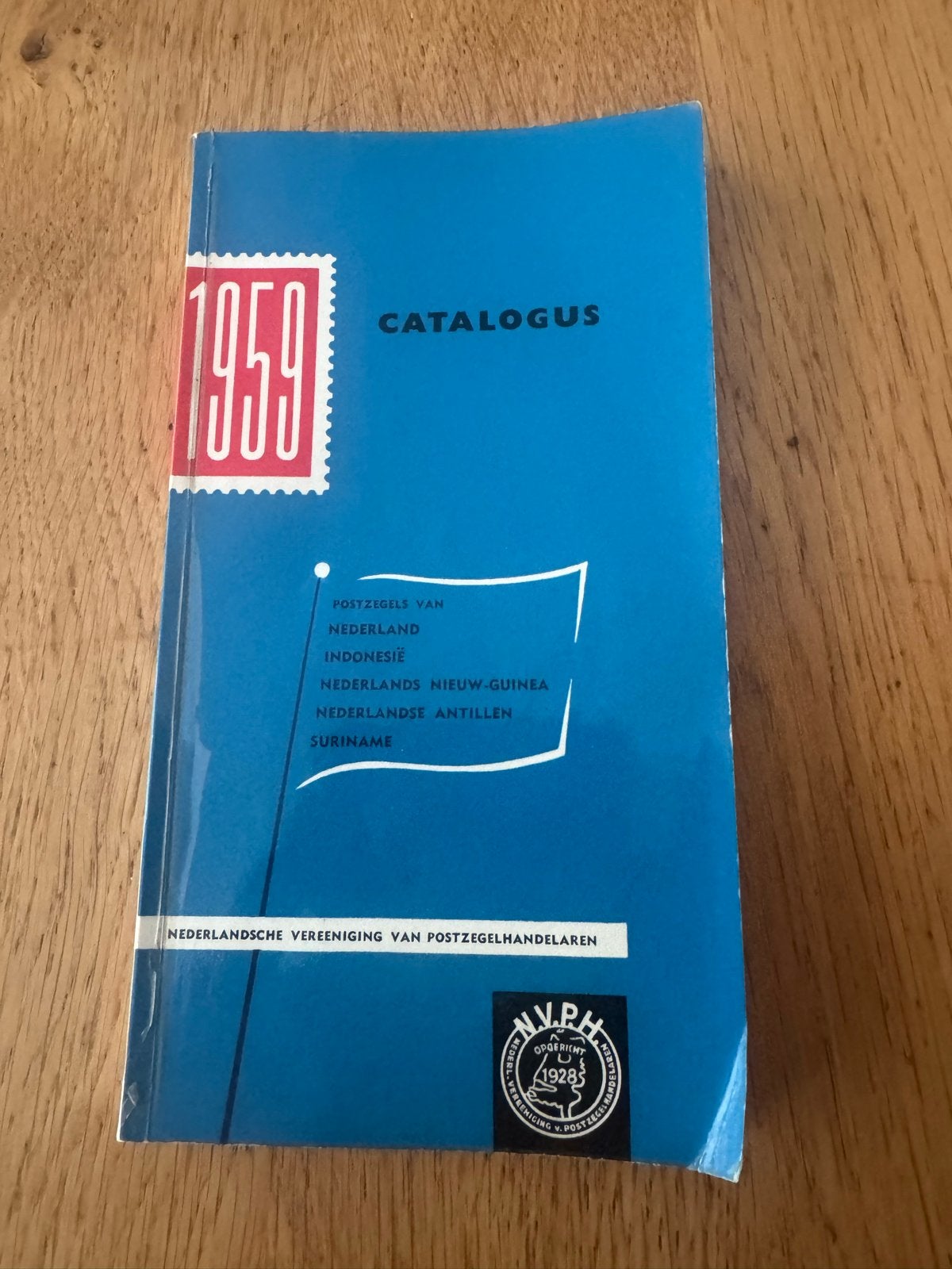 Catalogus Postzegels Nederland en Overzeese Gebieden 1959, Ophalen of Verzenden, Na 1940, Gestempeld