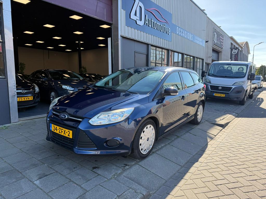 Ford Focus Wagon 1.6 TDCI ECOnetic Lease Trend, Euro 5, Gebruikt, 4 cilinders, Blauw