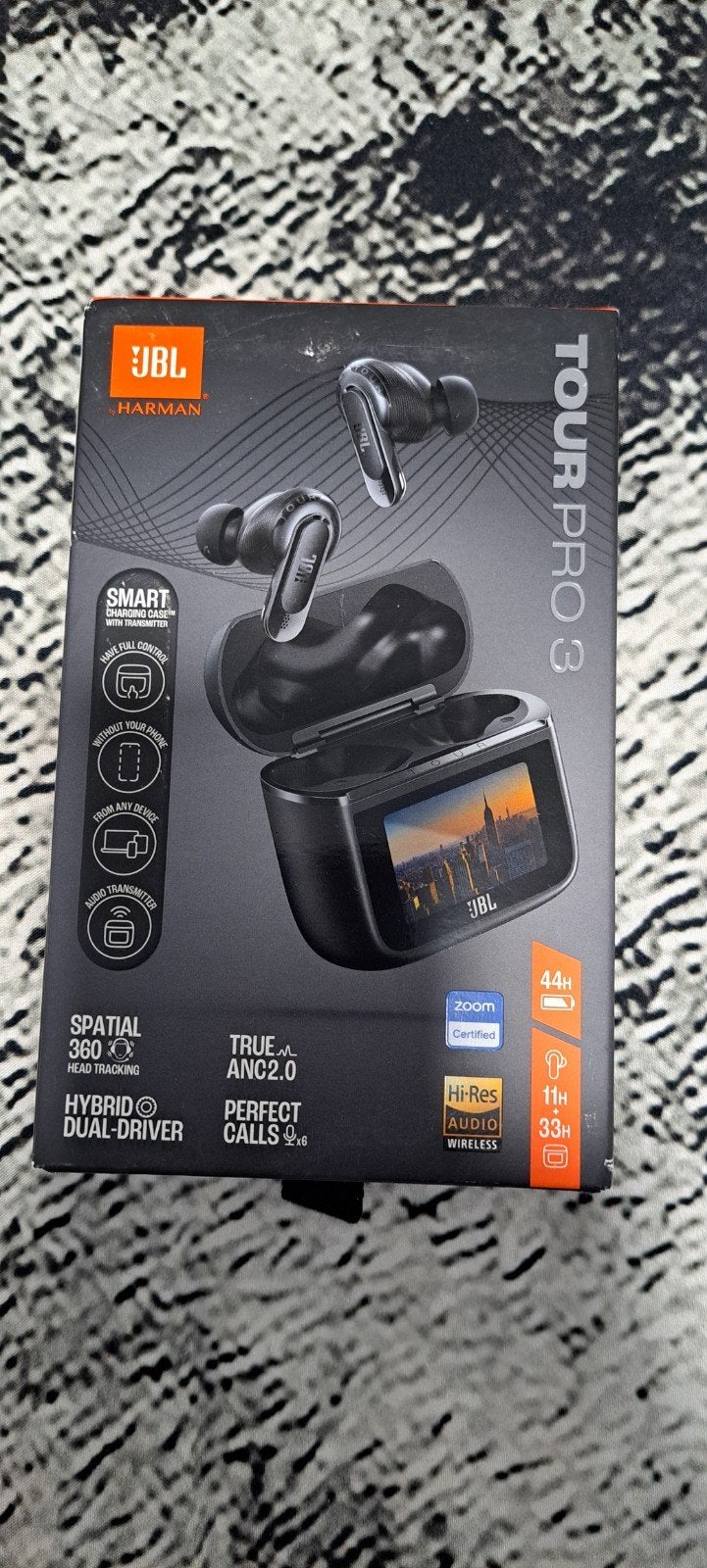Jbl tour pro 3 - zwart, Telecommunicatie, Mobiele telefoons | Oordopjes, Ophalen of Verzenden, Nieuw, Bluetooth