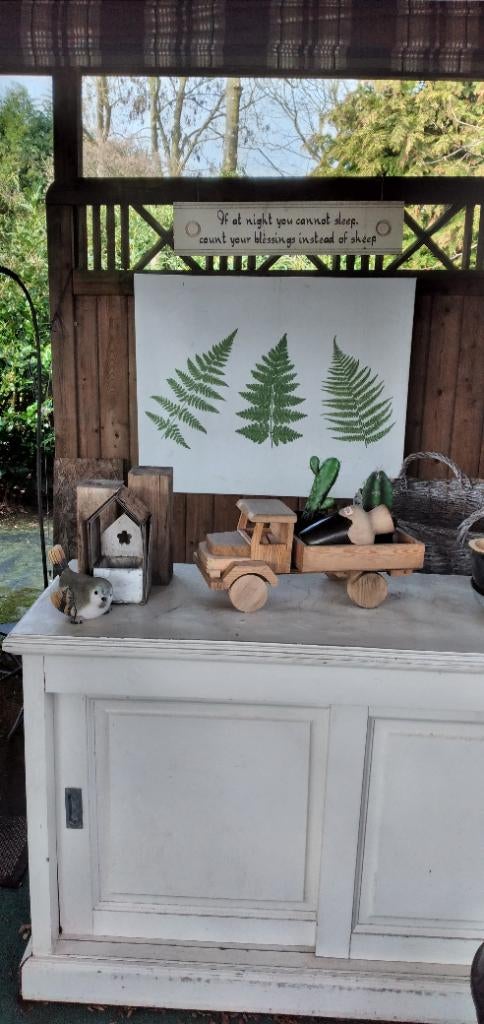 Tuinposter, Tuin en Terras, Tuinwanddecoratie, Ophalen, Nieuw