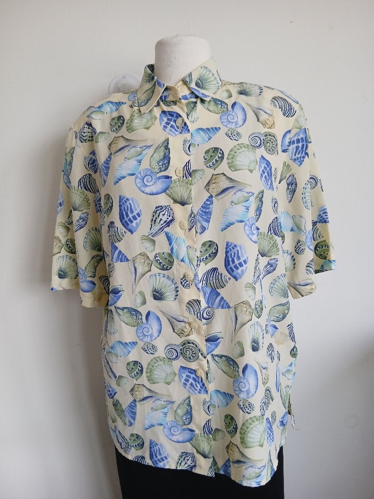 Blouse  Dames Maat 44 Delmod, Del Mod, Maat 42/44 (L), Zo goed als nieuw, Meerkleurig