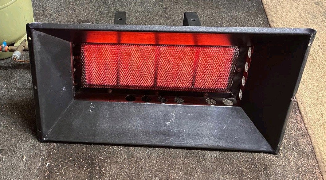Gaskachel, terraskachel, terrasverwarmer, Ophalen, Gaskachel