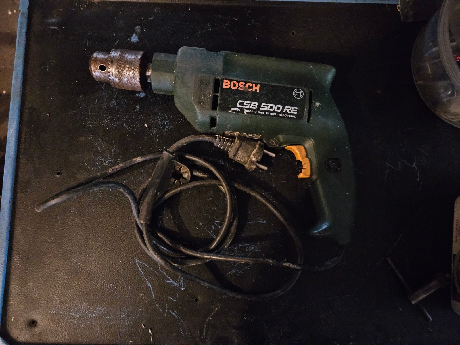 klopboormachine Bosch CSB 500 RE, Gebruikt, Variabele snelheid, 400 tot 600 watt, Ophalen
