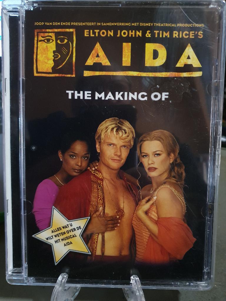 Aida the making of DVD joop van den Ende, Cd's en Dvd's, Alle leeftijden, Ophalen, Zo goed als nieuw