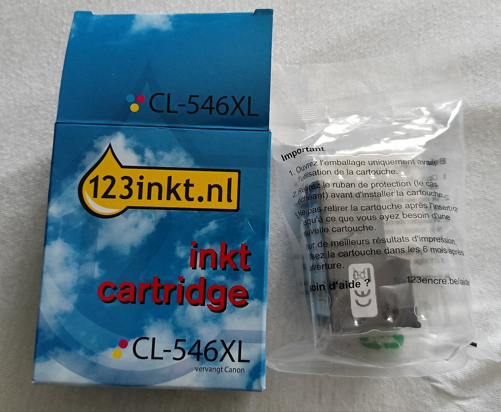 Printer cartridge, Ophalen, Nieuw
