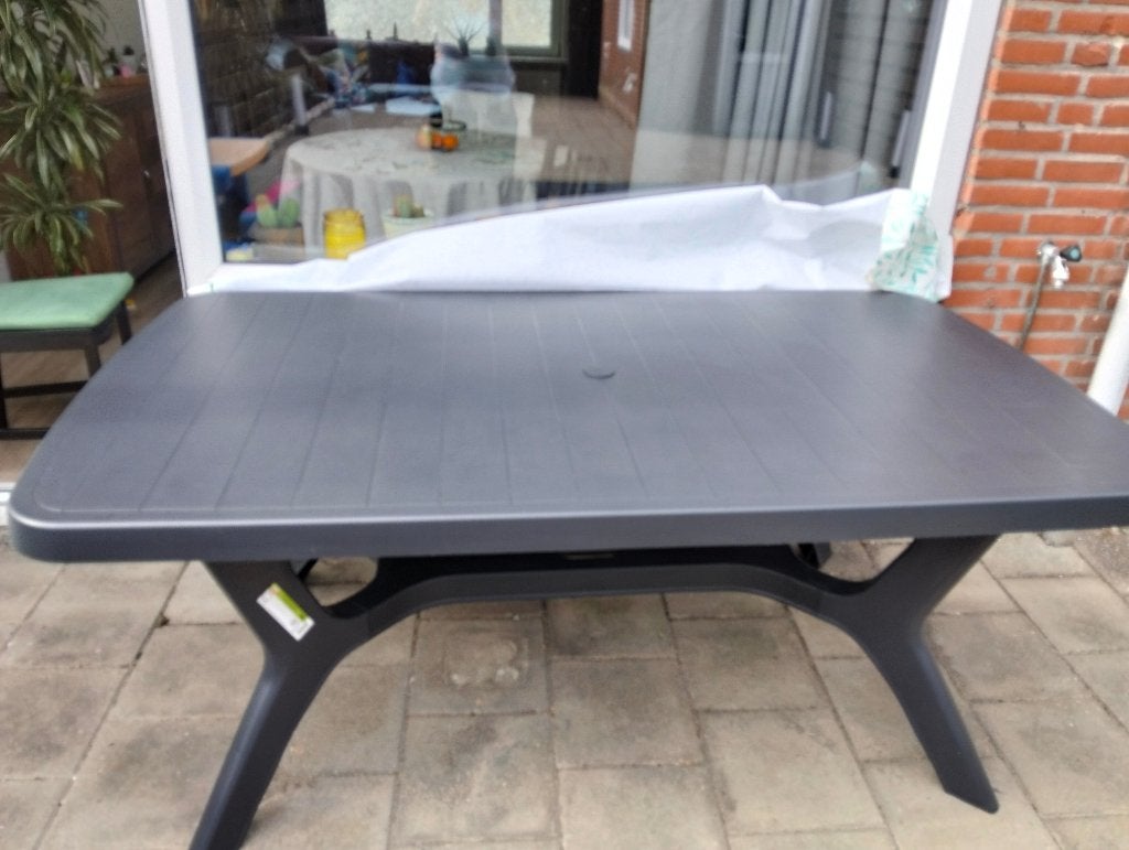 Tuin tafel, Ophalen, Nieuw, Rechthoekig, Kunststof