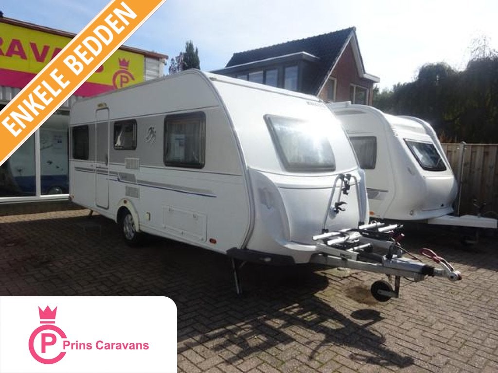 Knaus Sport 500EU Enkele Bedden+Mover, Schokbreker, Rondzit, Bedrijf, 5 tot 6 meter