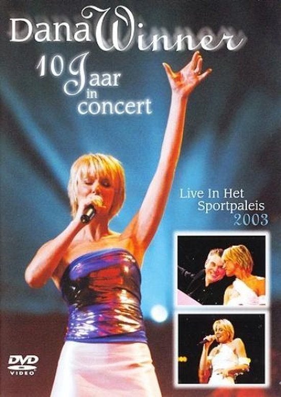 Dana Winner - 10 Jaar In Concert (DVD), Cd's en Dvd's, Alle leeftijden, Ophalen of Verzenden, Zo goed als nieuw, Concert