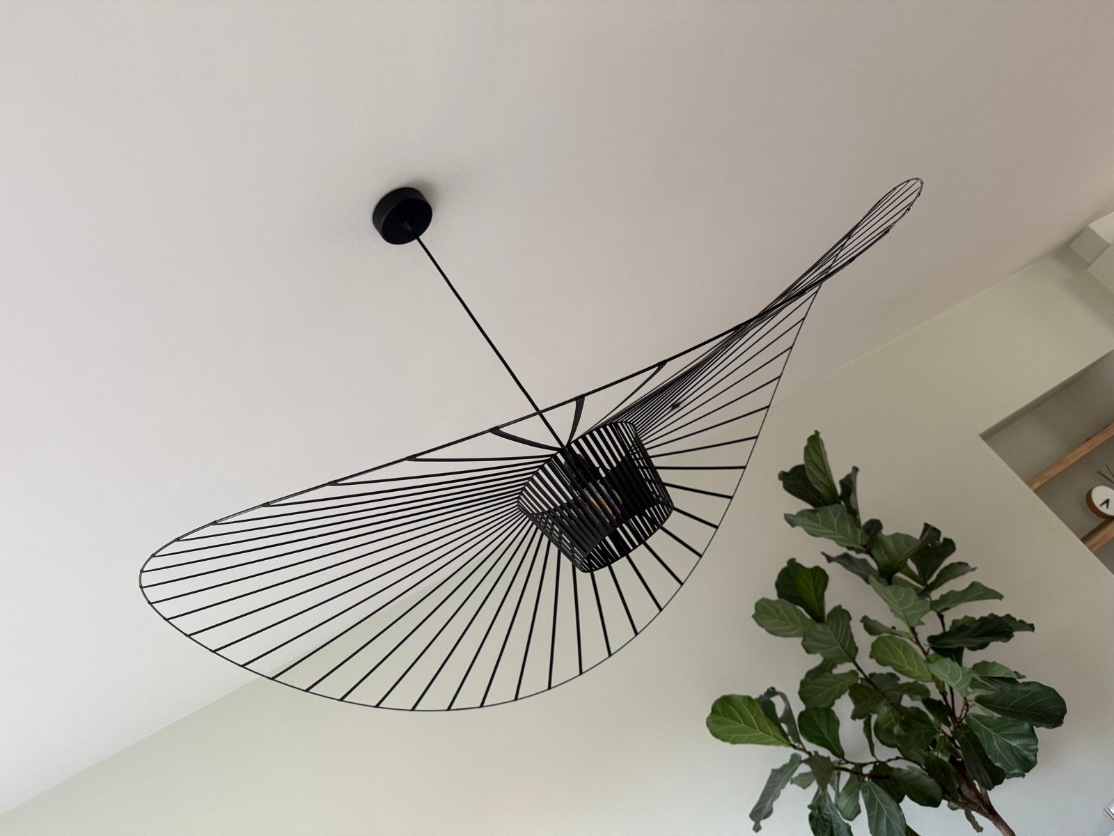 Peptide Friture Vertigo hanglamp zwart - 140 cm, Ophalen, Gebruikt, Metaal