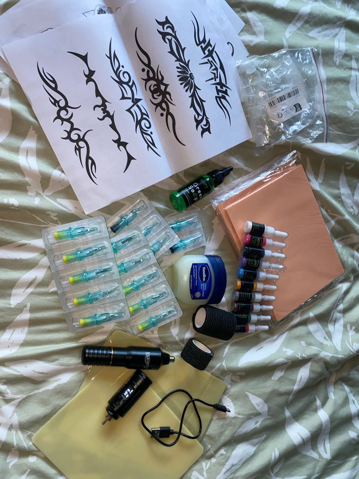 Complete Tattoo Kit voor Beginners - Zo goed als nieuw, Ophalen of Verzenden, Zo goed als nieuw