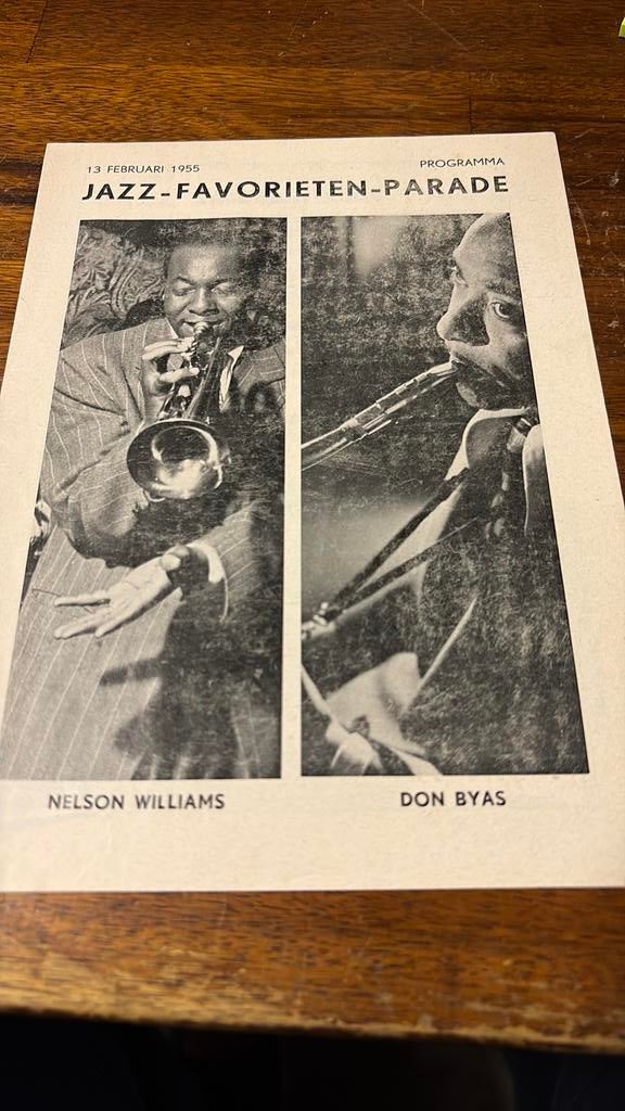 Jazz favorieten parade programma 1955 Paul Acket, Verzamelen, Ducoso, Ophalen of Verzenden, Ducoso, Ducoso