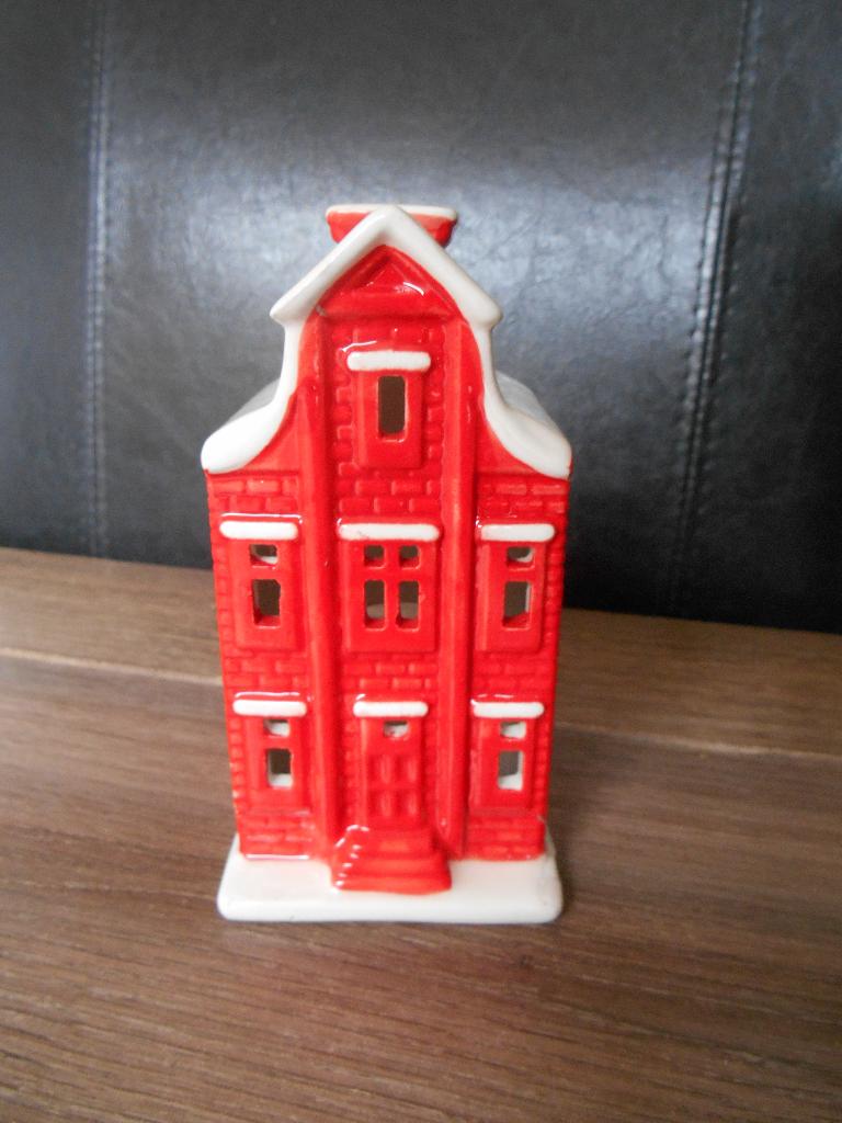 Hollandse huisjes nr 4 voor Kerstmis, Ophalen of Verzenden, Gebruikt