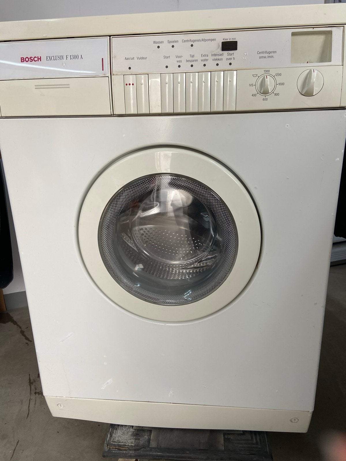 Bosch Exclusiv F 1300 A Wasmachine - Goed Werkend, Ophalen, Gebruikt, Voorlader, 85 tot 90 cm