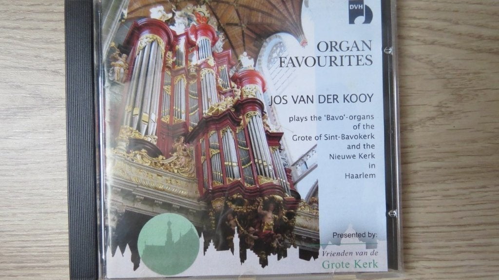 Cd orgel: Organ Favourites, Jos van der Kooy, Bavo Haarlem, Ophalen of Verzenden, Classicisme, Zo goed als nieuw, Kamermuziek