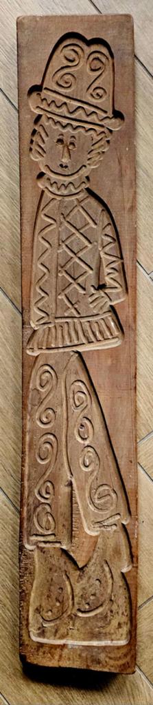 Antieke speculaasplank, Ophalen