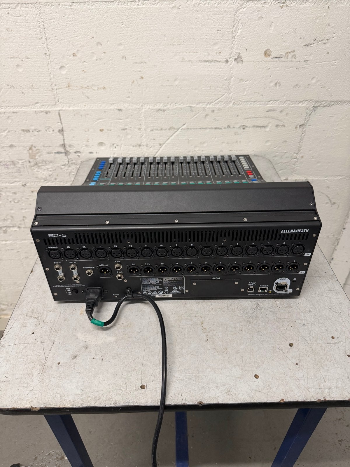 Allen & Heath SQ-5 Digitale Mixer - Zo goed als nieuw, Ophalen, Zo goed als nieuw, 20 kanalen of meer, Microfooningang