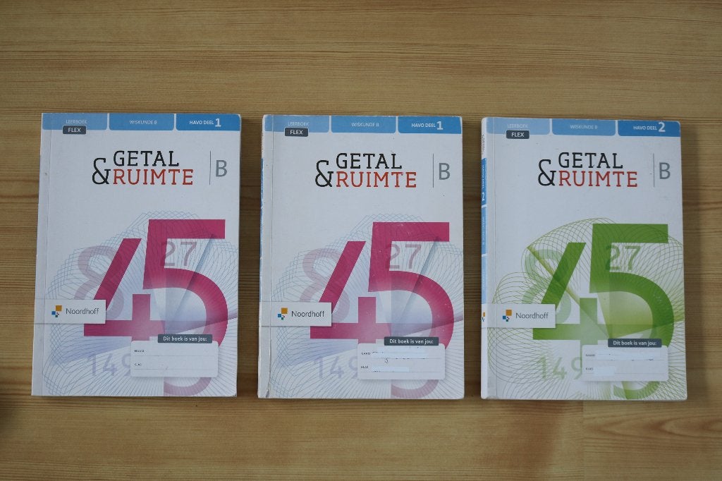 Wiskunde B Getal & ruimte; Havo deel 1 en 2; 12e editie 2020, Boeken, Gelezen, Noordhoff, HAVO, Ophalen of Verzenden