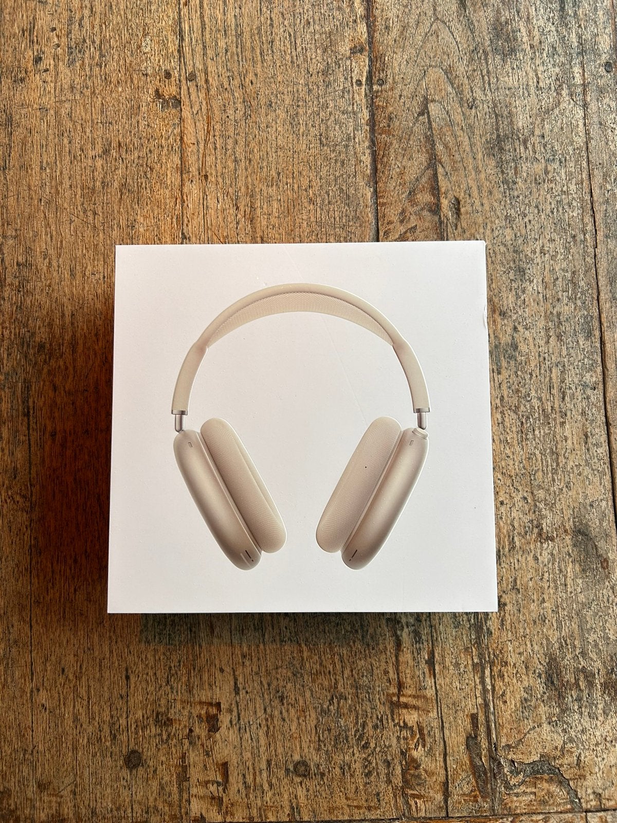 Nieuwe Apple AirPods Max (USB-C) – Starlight / Sterrenlicht, Audio, Tv en Foto, Koptelefoons, Bruin, Bluetooth, Nieuw, Ophalen of Verzenden