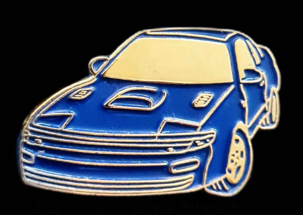 Toyota Celica GT pin- blauw, Verzenden, Nieuw, Transport, Speldje of Pin