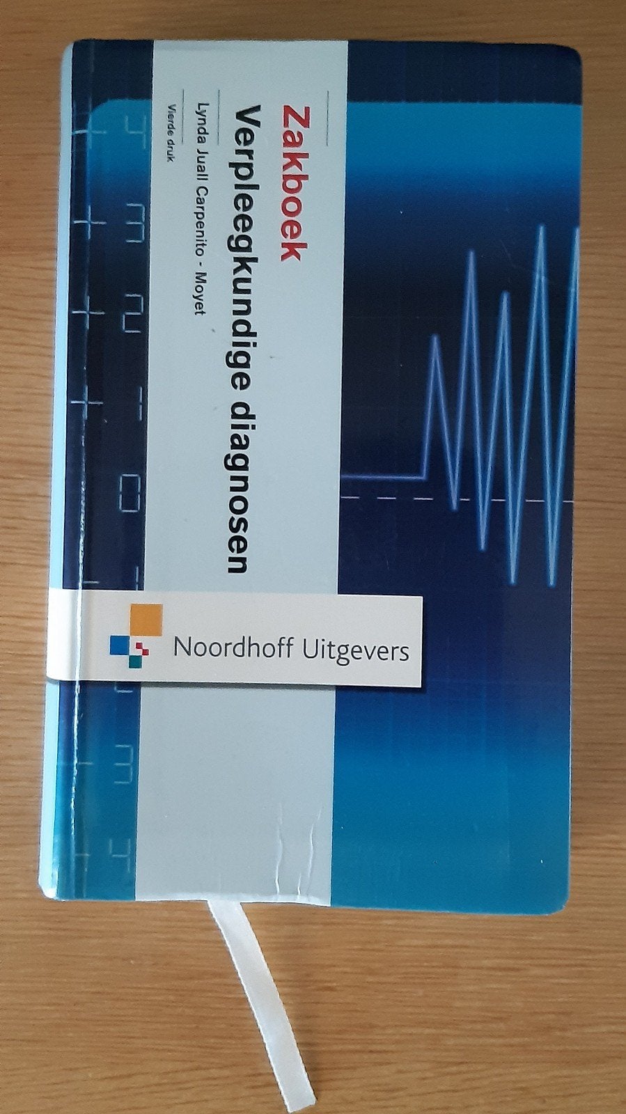 Zakboek Verpleegkundige Diagnosen - Zo goed als nieuw, Ophalen of Verzenden, Zo goed als nieuw, HBO, Lynda Juall Carpenito-Moyet