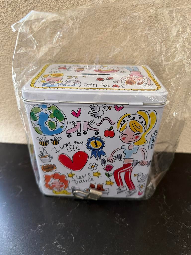 Blond Amsterdam Spaarpot - vumc uitgave, Verzamelen, Spaarpotten, Ophalen of Verzenden, Nieuw, Metaal of Blik, Overige thema's