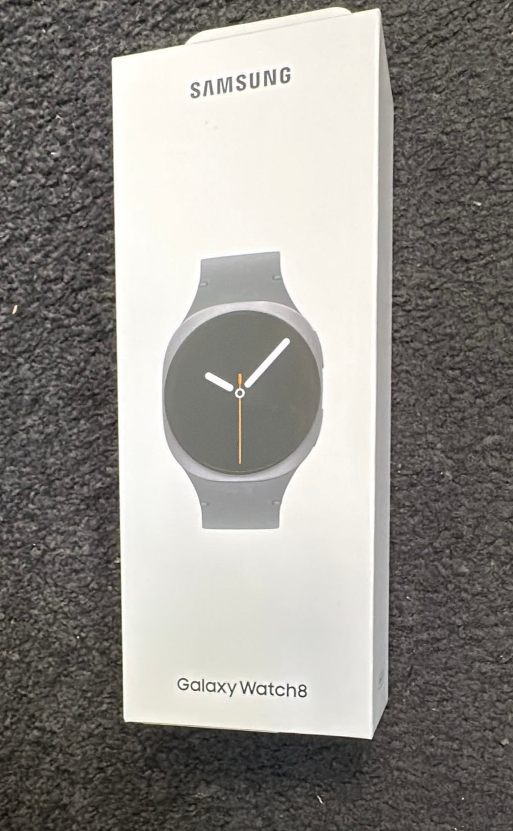 Gesealde Samsung galaxy watch 8, Ophalen, Zwart, Zo goed als nieuw, Waterdicht