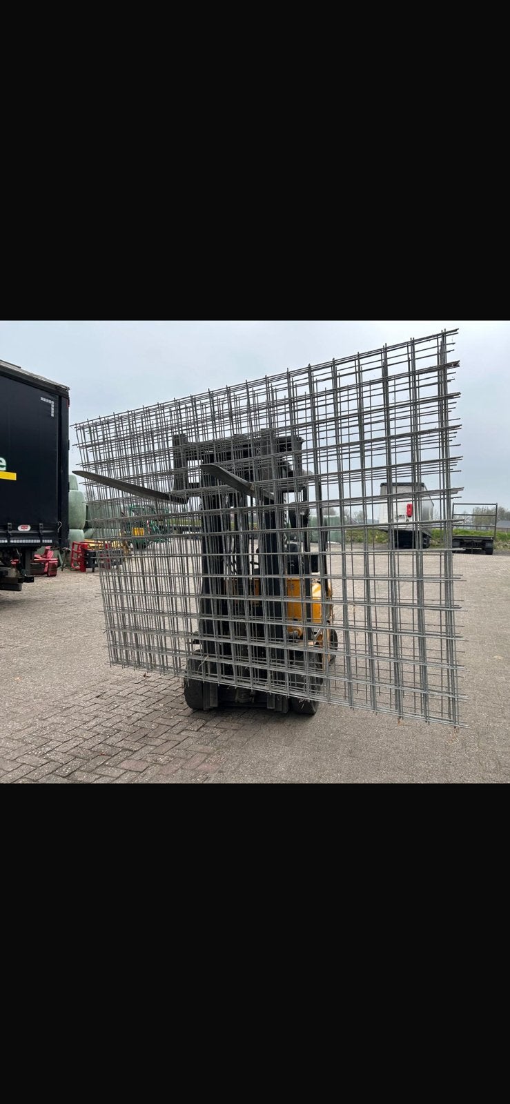 Betongaas betonmatten, Doe-het-zelf en Verbouw, Metalen, Ophalen, Nieuw