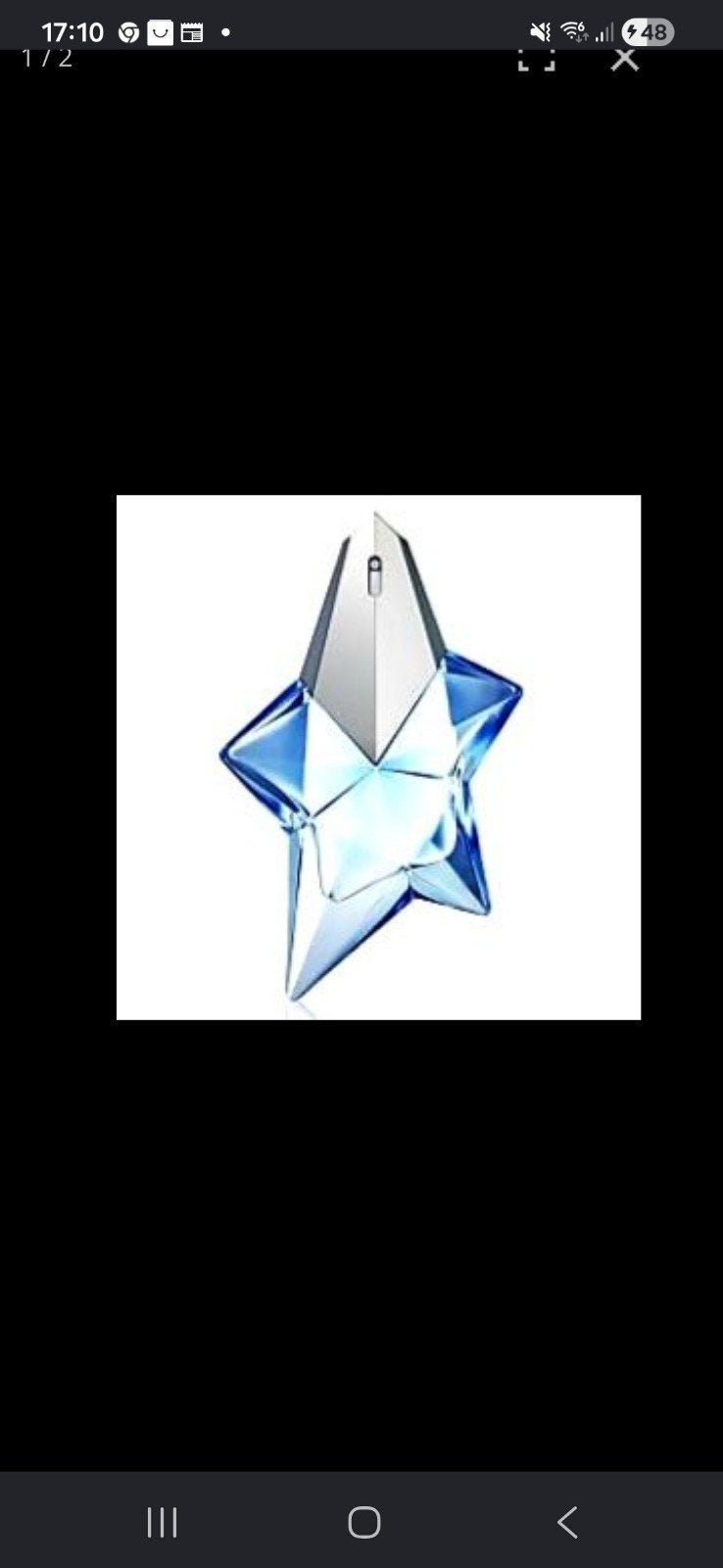 ik zoek een Thierry Mugler Angel Navulbare Fles 50/100ml, Ophalen of Verzenden, Gebruikt, Parfumfles