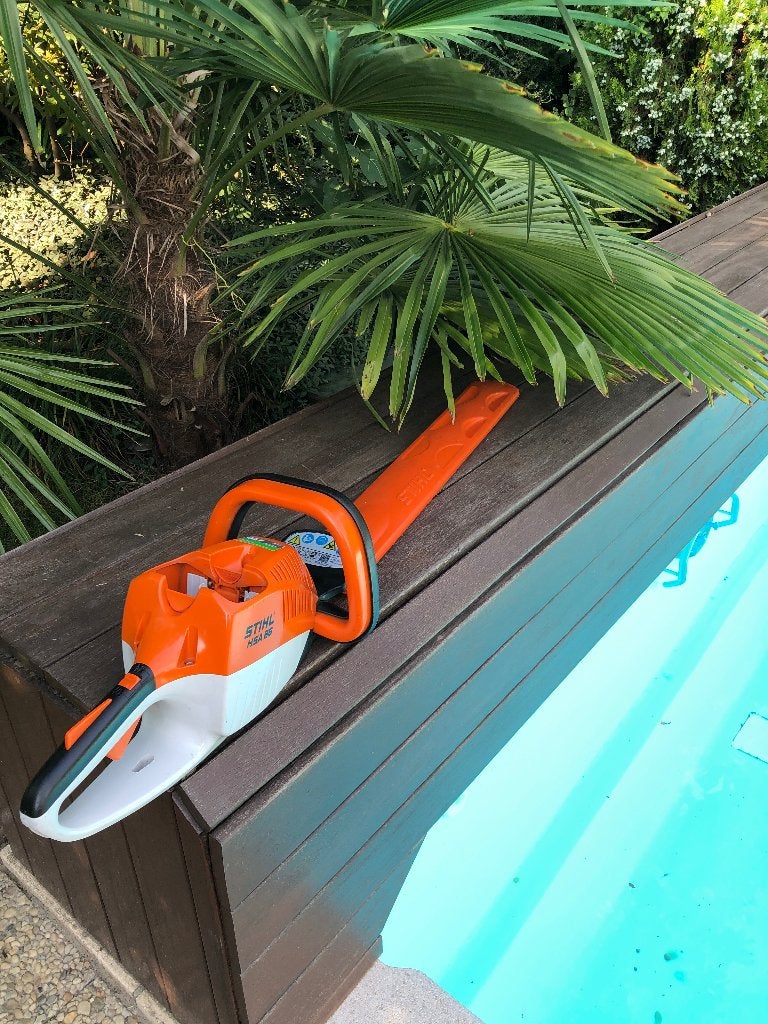 Stihl hsa 86 voor AP accu izgst weinig gebruikt, Ophalen, Zo goed als nieuw, Accu