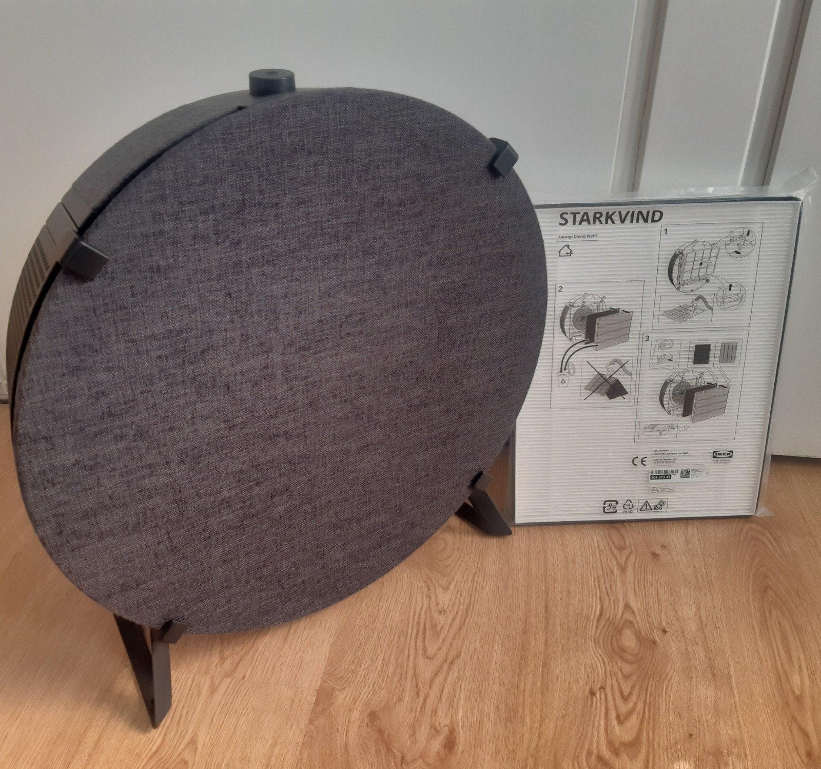 Ikea STARKVIND Luchtreiniger + Nieuwe Filter, Witgoed en Apparatuur, Ophalen of Verzenden, Luchtreiniger