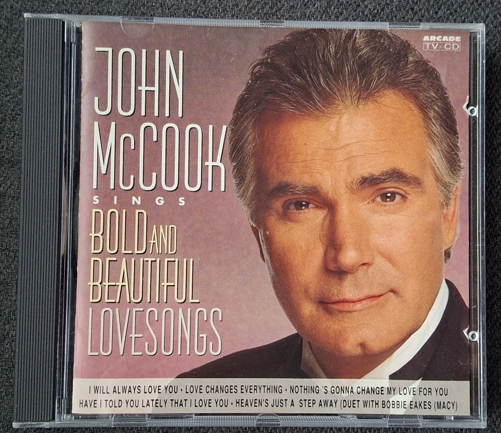 John McCook - sings Bold and Beautiful love songs (CD), Ophalen of Verzenden, Zo goed als nieuw
