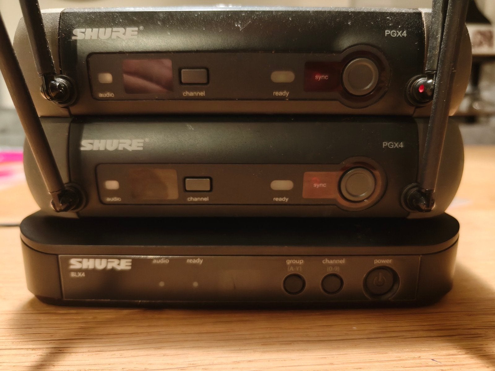 Shure PGX4 en BLX4 Draadloze Microfoon Ontvangers, Ophalen of Verzenden