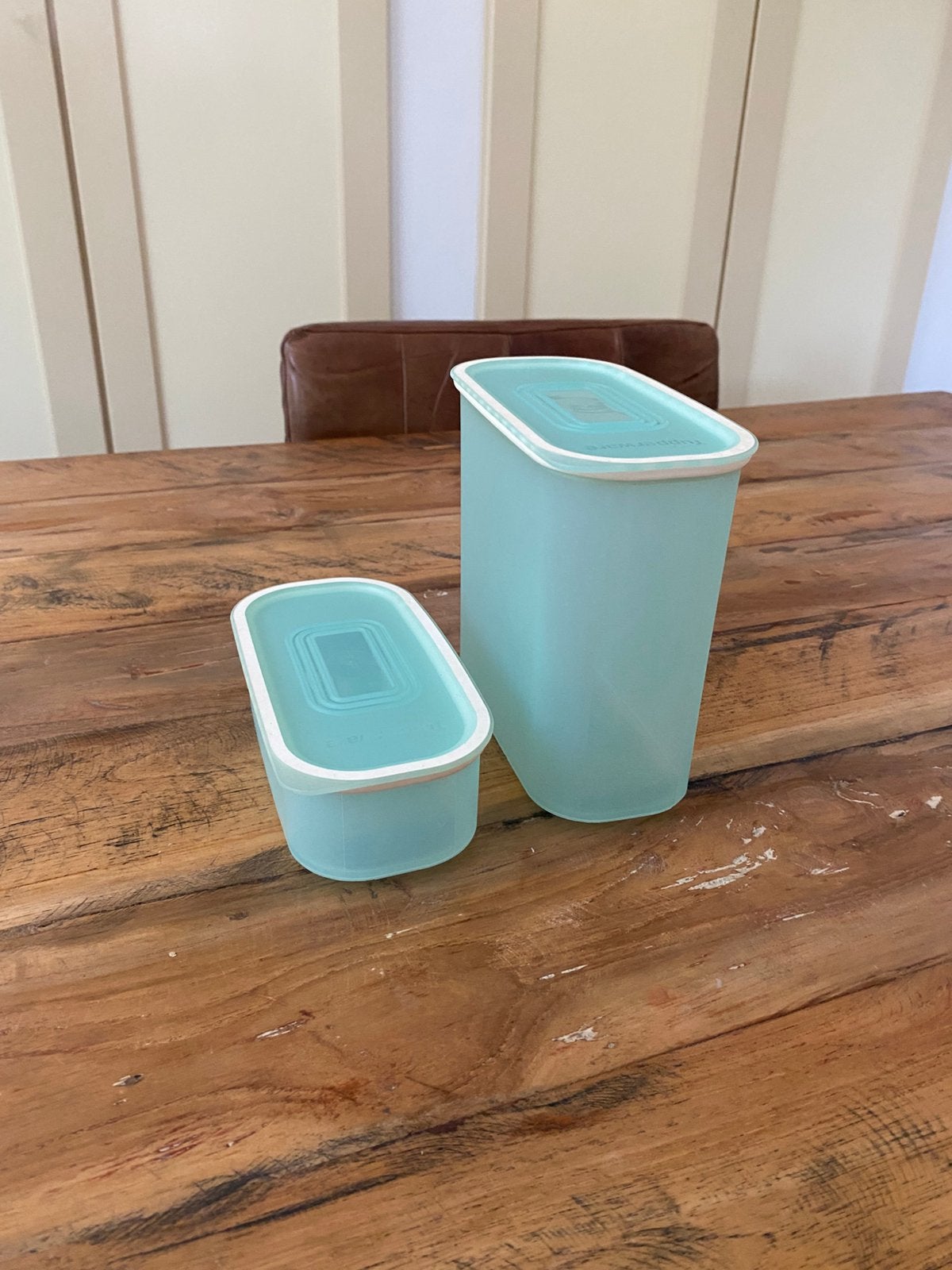 Tupperware voorraad bakjes, Ophalen of Verzenden, Blauw, Bak of Kom