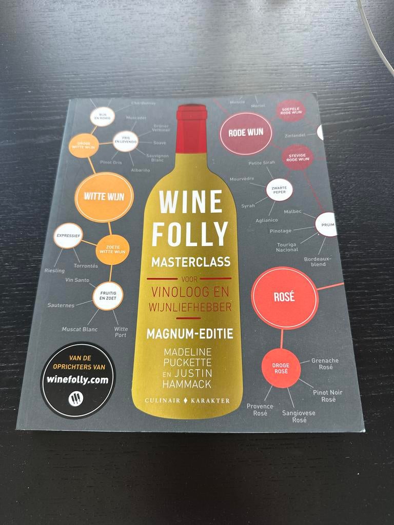 Wine Folly Masterclass Boek - Voor Vinoloog en Wijnliefhebbe, Boeken, Ophalen, Nieuw