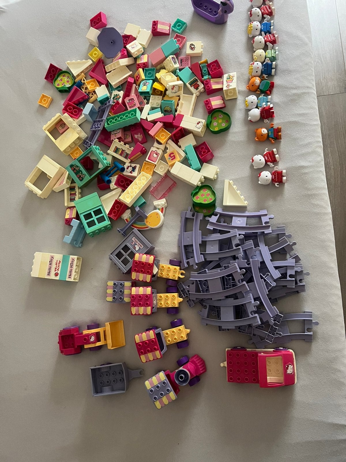 Te koop Hello Kitty lego, Ophalen, Gebruikt