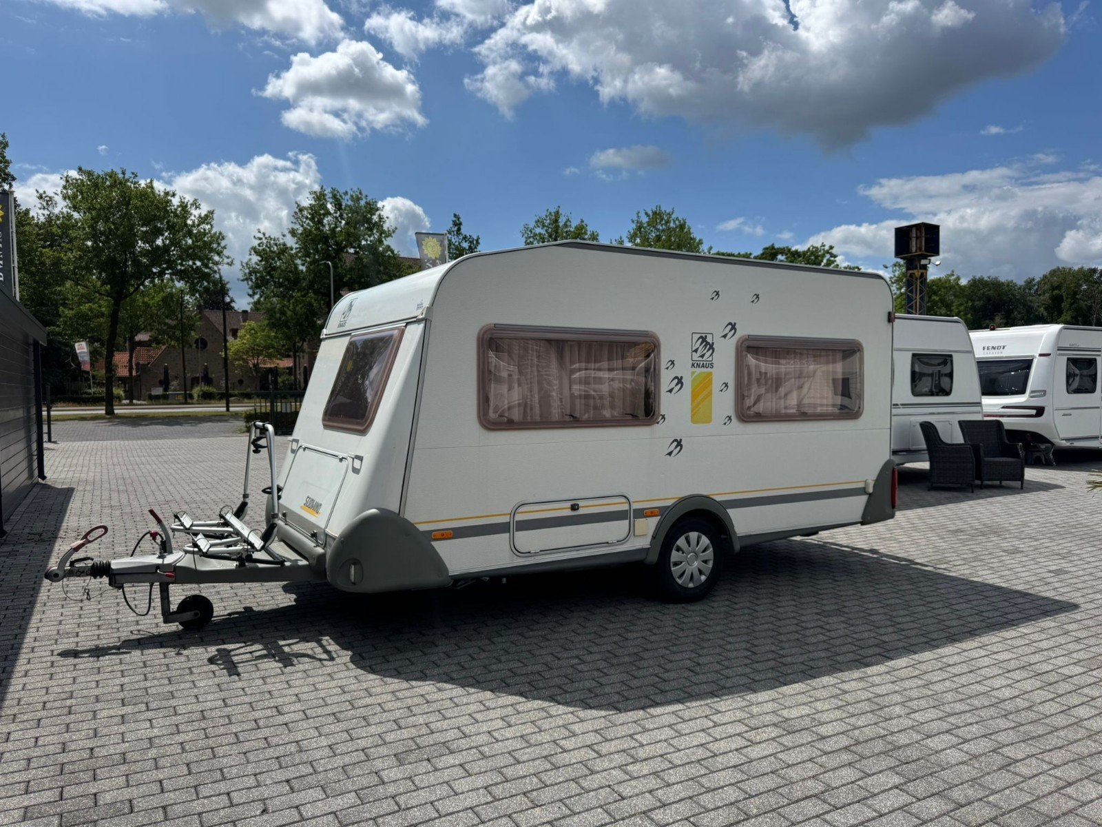 Knaus 400 TS Sudwind, Kachel, Frans bed, Treinzit, Particulier
