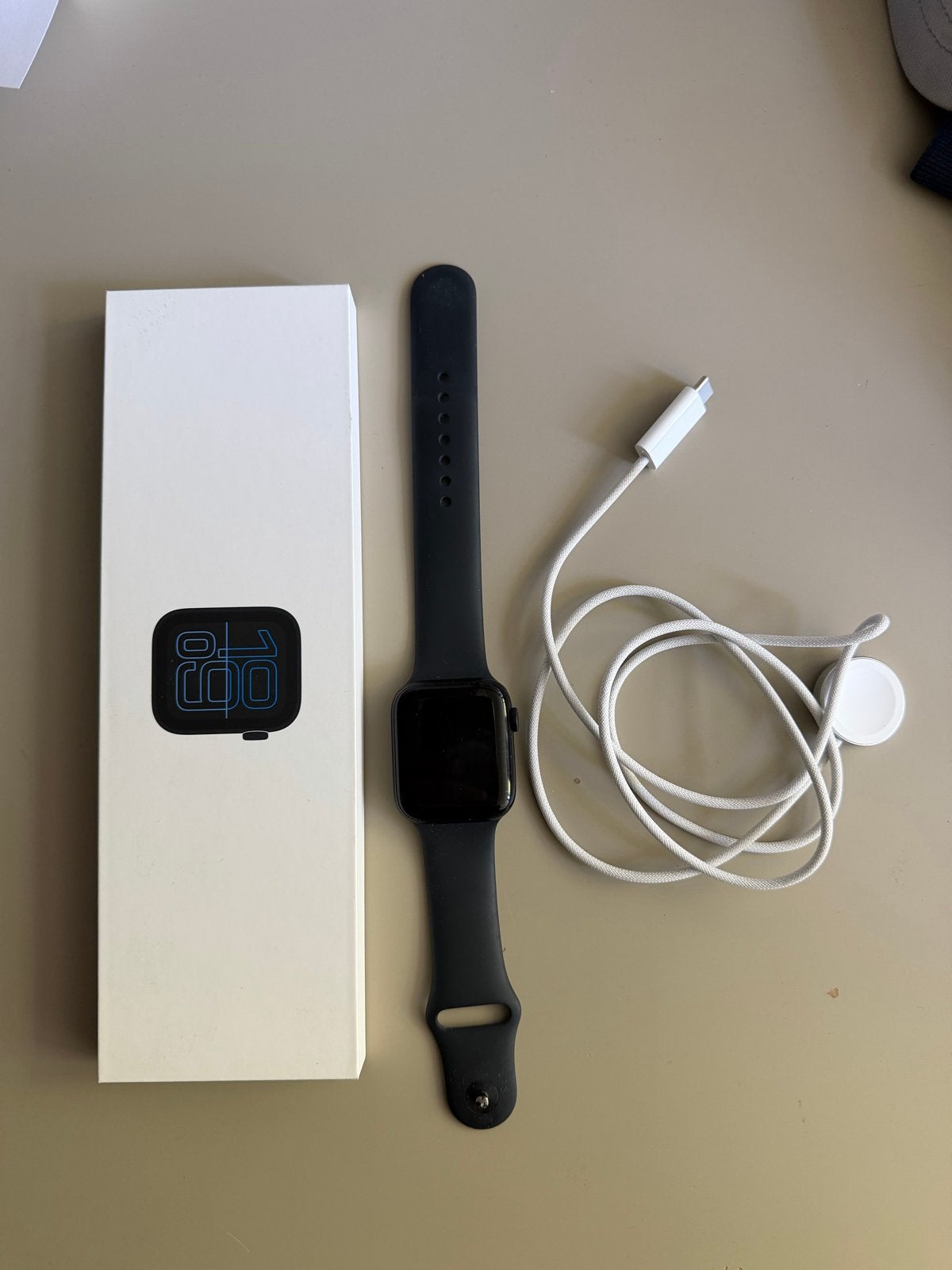 Apple Watch SE 3 Midnight Aluminium 44MM - Zo goed als nieuw