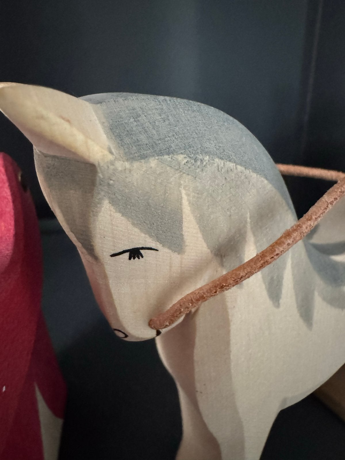 Ostheimer Sinterklaas met Schimmel - Houten Speelgoed, Verzenden, Ostheimer, Zo goed als nieuw, Ostheimet