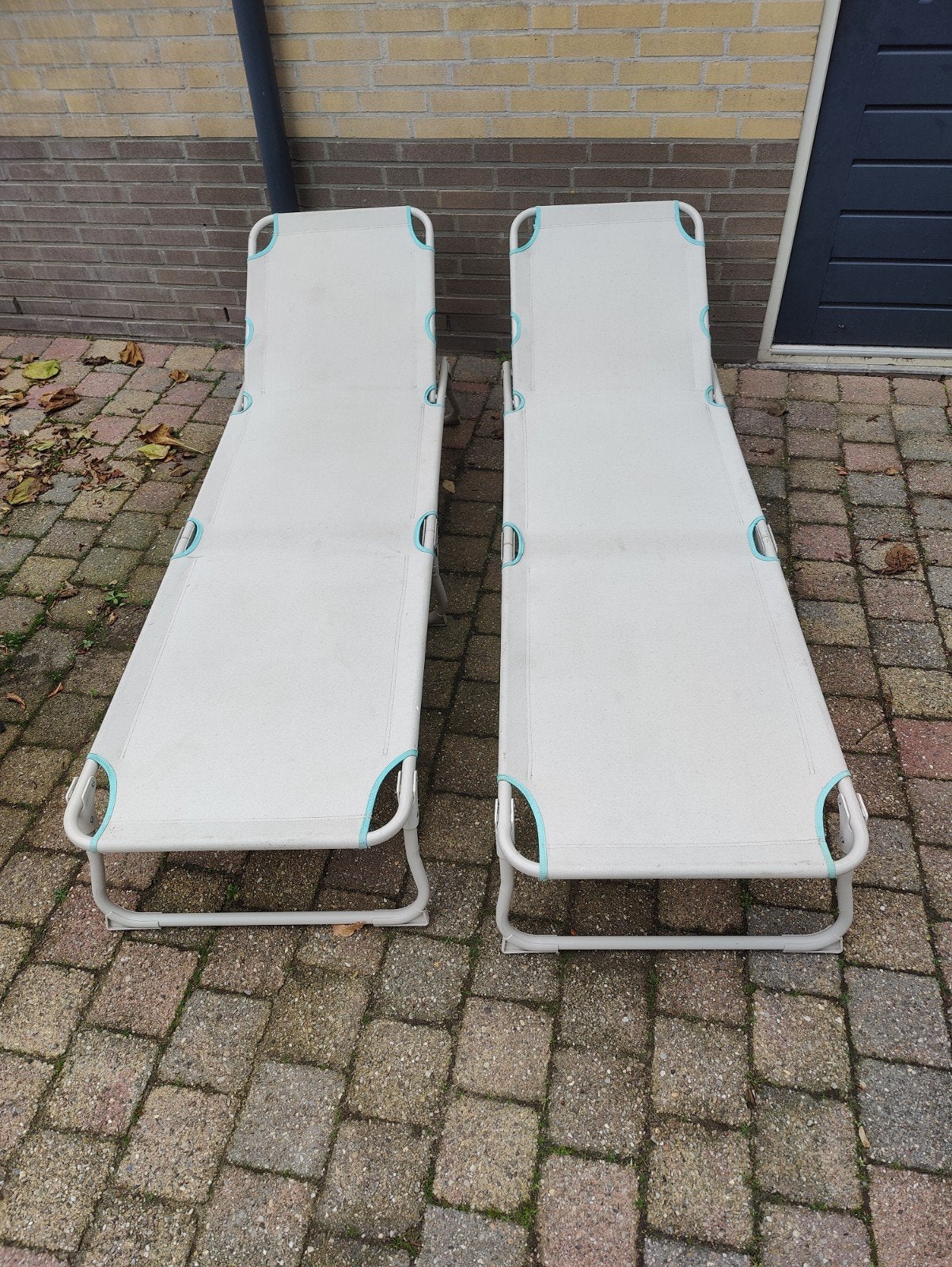 2x IKEA HÄMÖ Ligstoelen - Comfortabel en Opvouwbaar, Ophalen, Gebruikt