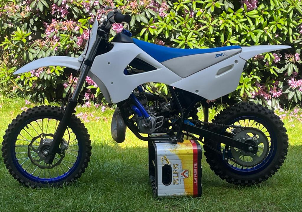 SMR Prima 913R 65cc 2-takt autom. Made in Italy KTM SX50/65, Fietsen en Brommers, Ophalen, 65 cc, Zo goed als nieuw, Schijfrem