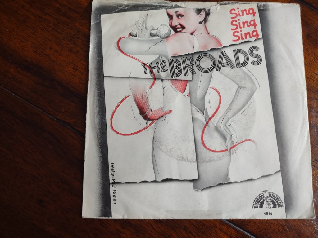 Single - The Broads - Sing sing sing, Ophalen of Verzenden, Zo goed als nieuw, Dance en House