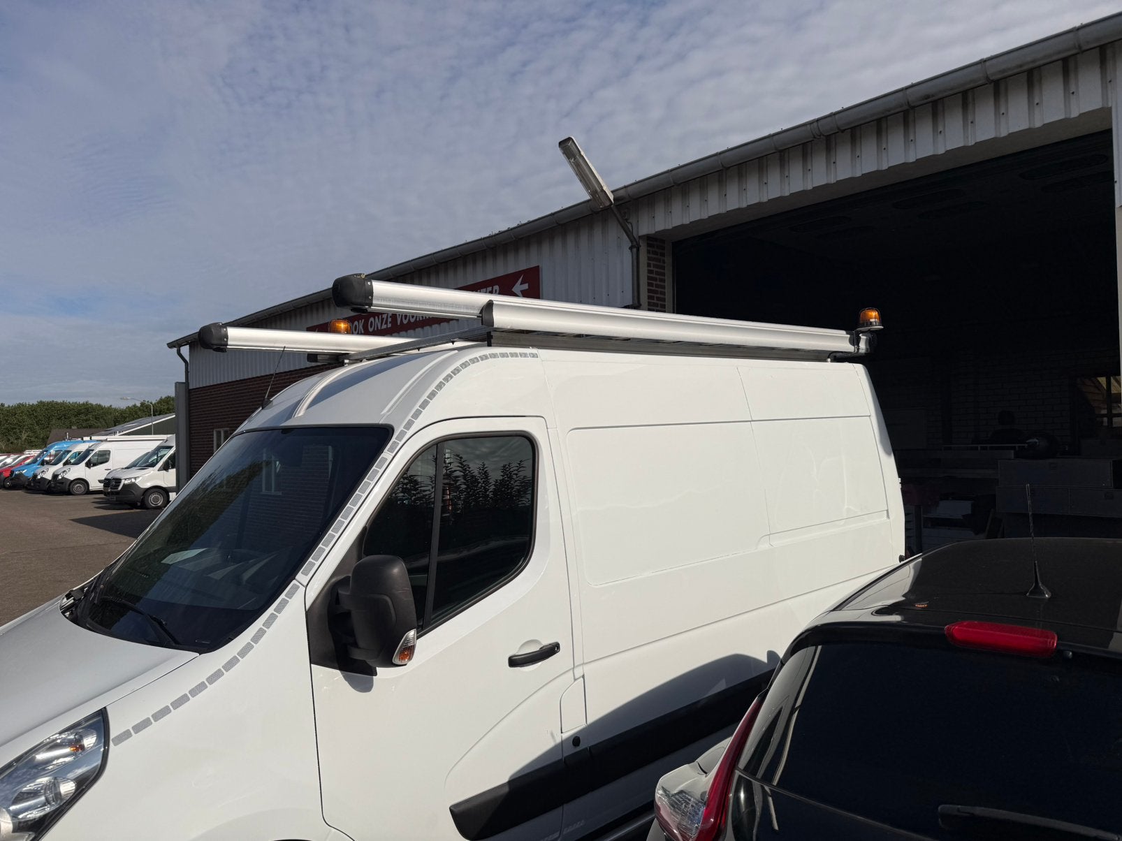 Nette imperiaal Renault Master L2H2 met ladder rol, Ophalen, Gebruikt