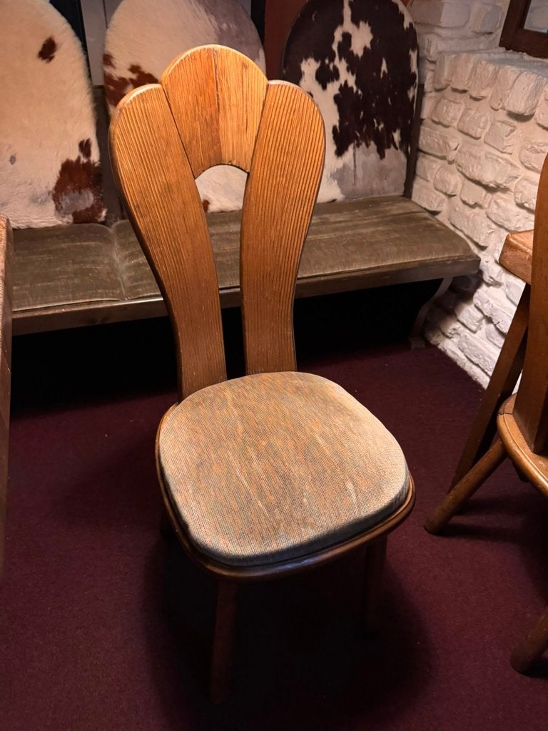 Houten stoelen, groot aantal beschikbaar, Ophalen, Gebruikt, Bruin, Vijf, Zes of meer stoelen
