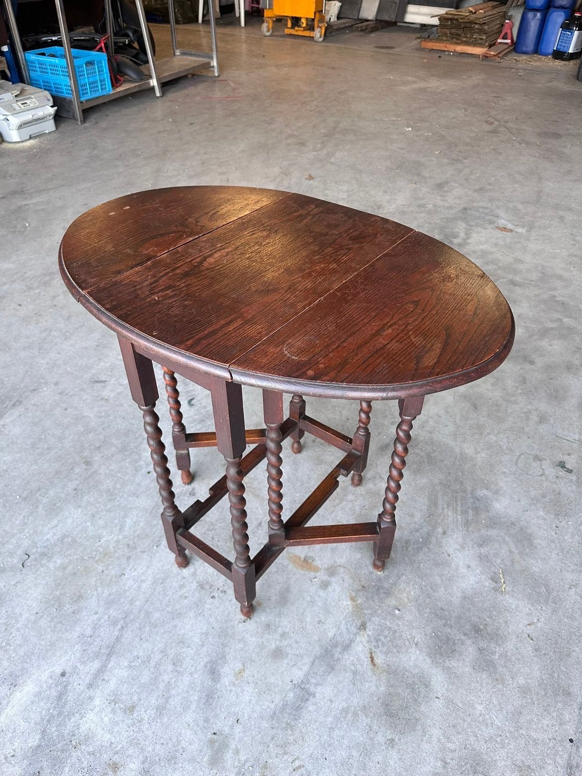 Antieke Engelse hangoortafel, Antiek en Kunst, Antiek | Meubels | Tafels, Ophalen