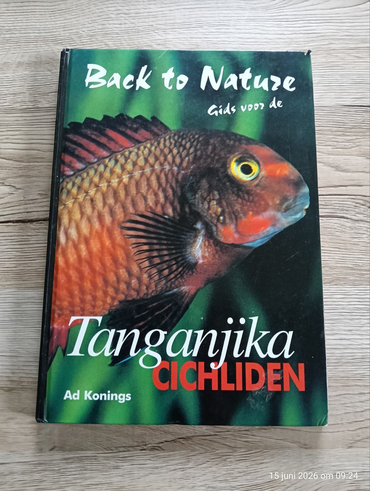 Back to nature guide to, Tanganjika Cichliden, Boeken, Ophalen of Verzenden, Gelezen, Vissen