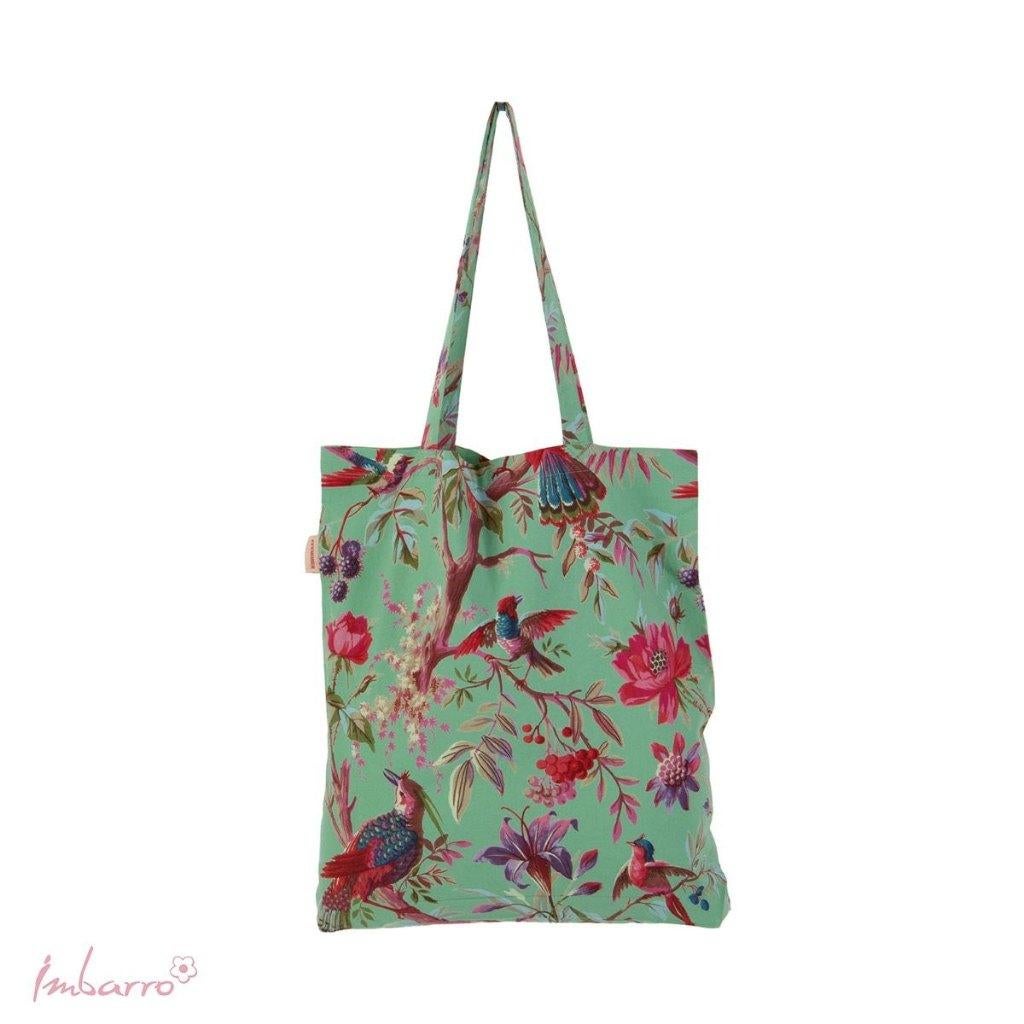 Vrolijke groene easybag shopper tas in div kleuren leuk kado, -, -, Shopper, Nieuw