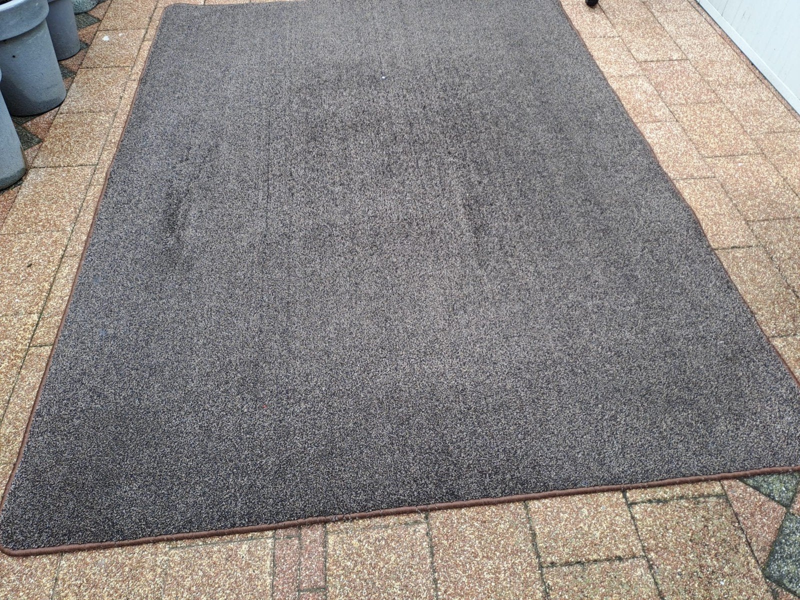 Mooie bruine mat voor woonkamer - Zo goed als nieuw, Ophalen, 150 tot 200 cm, 200 cm of meer, Zo goed als nieuw