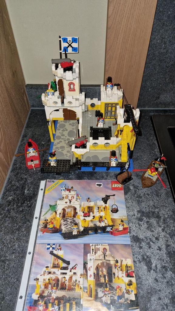 Vintage LEGO Eldorado Fortess (6276) 100% Compleet, Kinderen en Baby's, Speelgoed | Duplo en Lego, Compleet, Gebruikt, Lego, Complete set