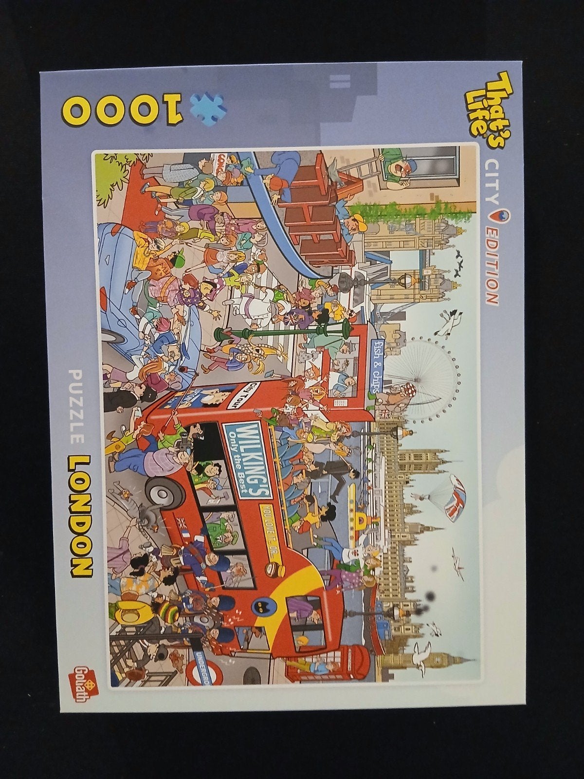 Puzzel 1000 stukjes, Londen, Ophalen of Verzenden, 500 t/m 1500 stukjes, Zo goed als nieuw